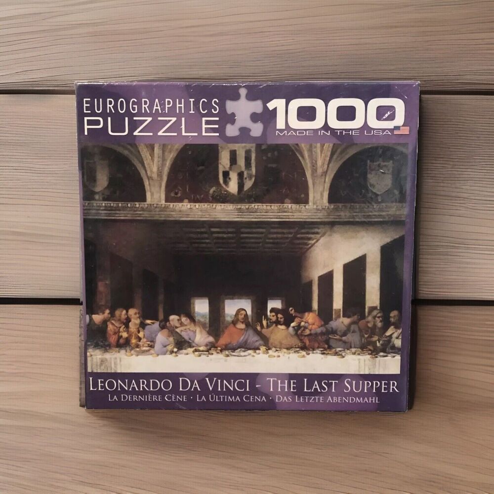 Eurographics The Last Supper Leonardo Da Vinci 1000 Piece Jigsaw Puzzle SEALED
